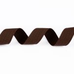 Стропа (ременная лента) 25 мм / 25 метров, толщ. 1.29 мм, [16.6 г/пог.м], 100% п/п, коричневый, Gamma С3870Г17
