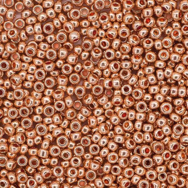 Бисер Preciosa св.золото 10/0 (2.3 мм), круг.отв., 500гр, 331-19001-10/0-18589