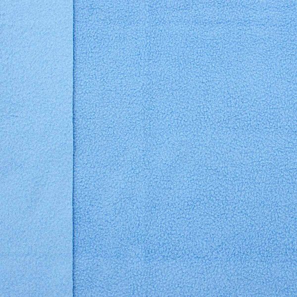 Трикотаж для кукол флис 180 (47х50 см-+3см) (24191 синий)