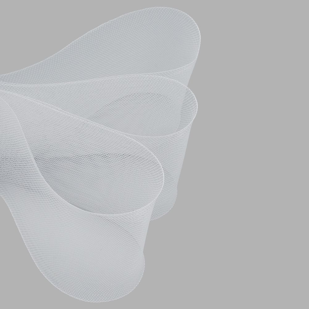 Кринолин мягкий 100.0 мм / 13.72 метра, белый, 3AR3073