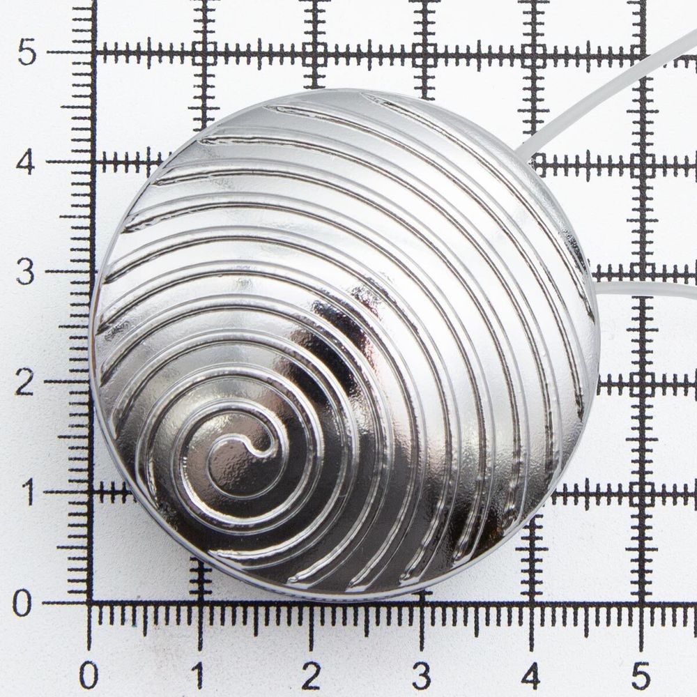 Клипсы для штор магнитные "Спираль" с леской, 30см ⌀35, 1