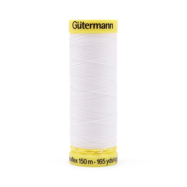 Нитки для трикотажа Gutermann Maraflex, 150м, _800 белый, 5 катушек