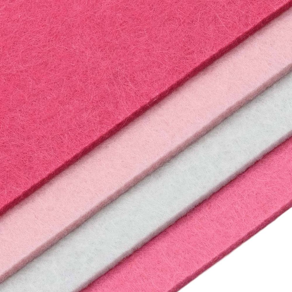 Фетр листовой жесткий 3.0 мм, 20х30см, 4 шт, Astra&Craft, 5