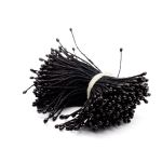 Тычинки для искусственных цветов 0,1х6см (черный)