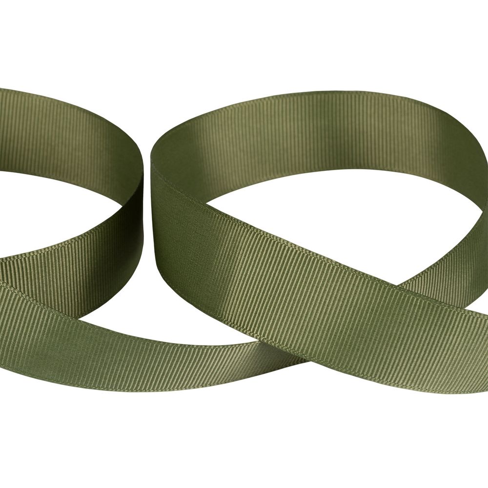 Лента репсовая нарезка 25.0 мм / 5 шт по 5.4 метра, 083 хаки, Gamma GR-25