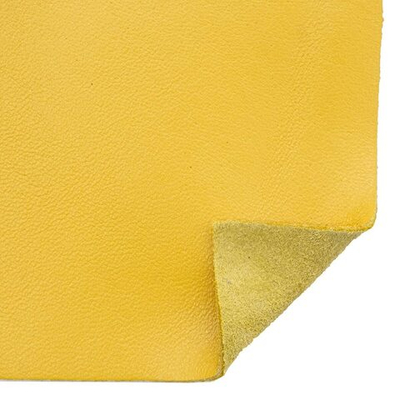 Кожа натуральная в листах А6 (10,5*14,8см), 100% кожа (18 горчичный) 402