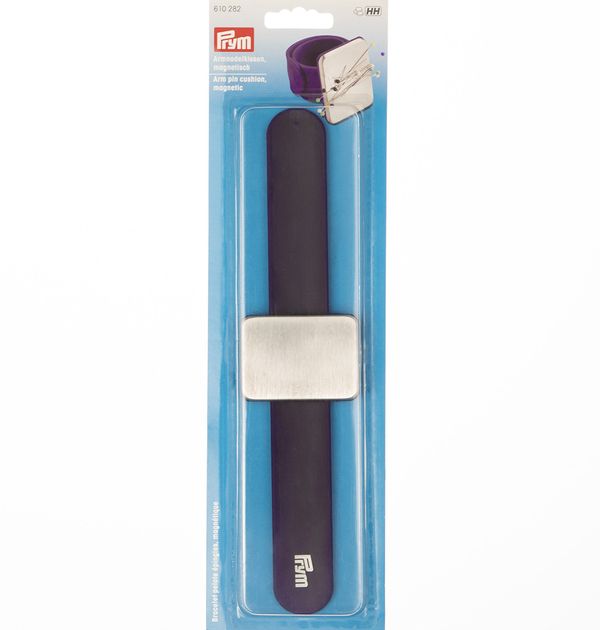Игольница магнитная на руку, 1 шт, фиолетовая, Prym 610282