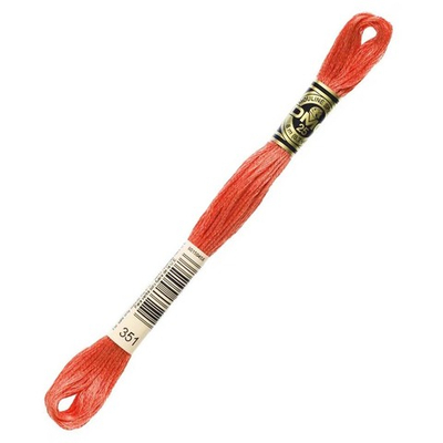 Мулине DMC 117 (351), 12 мотков по 8 метров