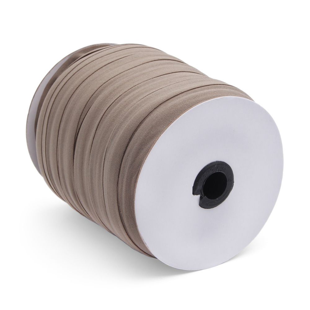 Косая бейка трикотажная 15 мм / 132±1 метра, 0511-0071, C072 шиншилла