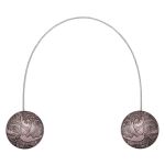 Клипсы для штор магнитные с тросом, 30см ⌀45, 21Ч