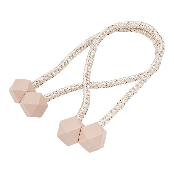 Подхваты шторные магнитные, 2 штук, бежевый, MTW183