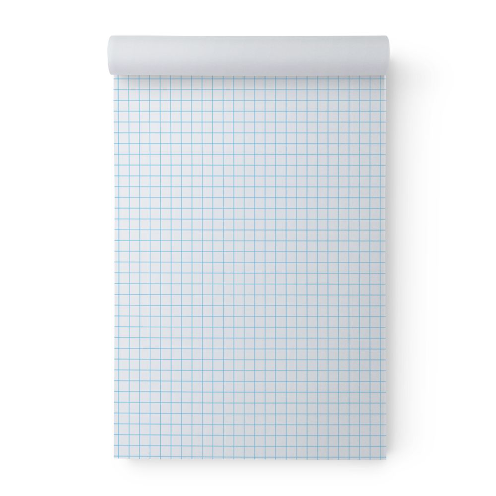 Блокнот на скобе, A5 48 л. 12 шт клетка, Зелёные узоры 01736, Б262 Светоч