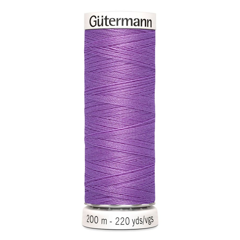 Нитки универсальные Gutermann Sew-all 100 (200 метров), 5 кат. | 291 лилово-сиреневый
