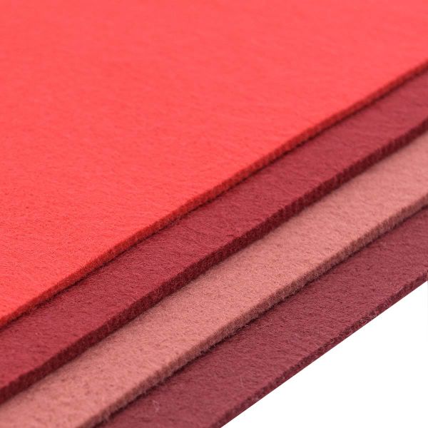 Фетр листовой мягкий 3.0 мм, 20х30см, 4 шт, Astra&Craft, 10