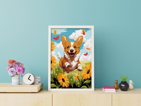 Картина по номерам Фрея PNB/PS-280, Радостный Коржик, 30х20 см