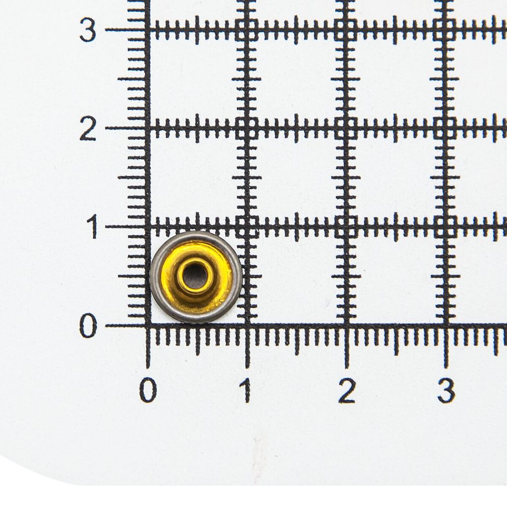 Хольнитены ⌀9.5 мм, т.серебро, |БЕЗ ГВОЗДЯ|, BIG, 100 шт