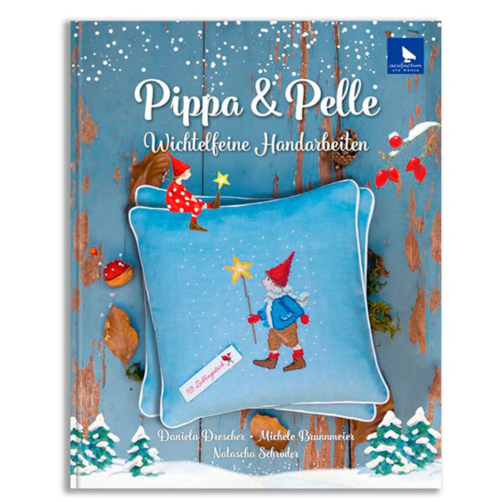 Книга. Пиппа и Пелле (Pippa &amp; Pelle) с переводом, Acufactum Ute Menze, K-4040 /TOS/