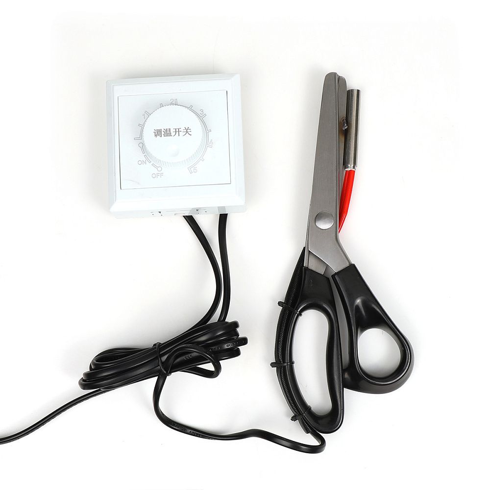 Горячие ножницы для ткани ЗИГЗАГ 95 мм (230 мм), 100W