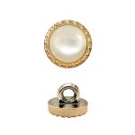 Пуговицы на ножке 16L=10 мм, (Gold (золотой)), 36 шт