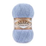 Пряжа Alize (Ализе) Angora Gold / уп.5 мот. по 100 г, 550м, 040 голубой A