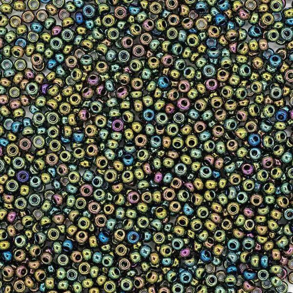 Бисер Preciosa цветной радужный 10/0 (2.3 мм), 100 г (5х20 г), цв. 59155