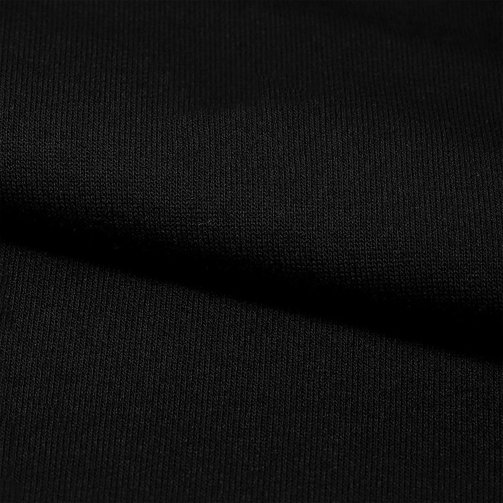 Футер 2-нитка петля поливискоза стрейч 220 г/м², 160 см / 3 метра, ФУТ2Х.TBY.ПЭ-ВИС.ЧЕР.3, цв.черный