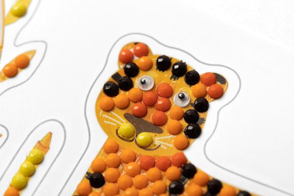 Наклейки декоративные Фрея ALVN-118, Оранжевое настроение, 19.5х14 см