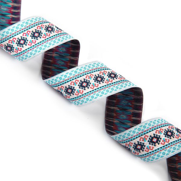 Лента (тесьма) жаккардовая 35.0 мм / 10±0.5 метров, 5, Gamma TRJ-118YP