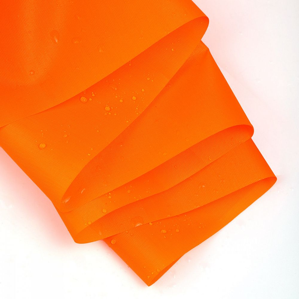 Оксфорд 200D PU1000 78 г/м², 150 см / 5 метров, ОКС.TBY200D.580.5, 580 неон оранжевый