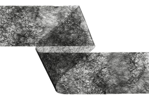 Паутинка клеевая 70 мм / 100 метров, черный, DF-70, Gamma