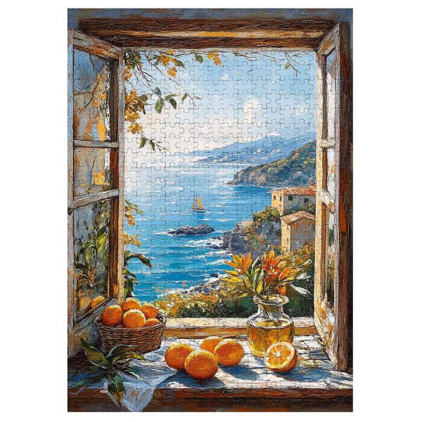 Пазл. Премиальная коллекция 1000 элементов, TOP-PZL-1000/07 Вкус солнца, Фрея