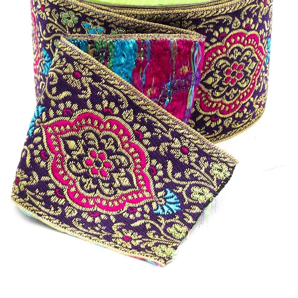 Лента (тесьма) жаккардовая 50.0 мм / 9 метров, Astra&Craft (С6), SR931