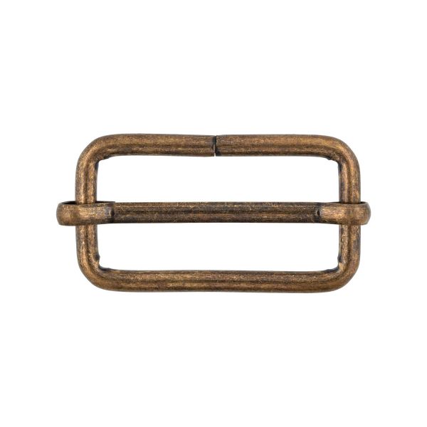 Шлевка металл 38х21 мм, 20 шт, 24 под бронзу, Gamma GH 05/32