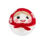 Набор для валяния Miadolla WT-0220, Аленушка-краса, 6 см