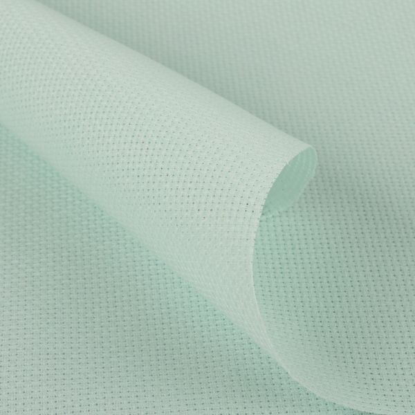 Канва Aida 14 ct, 50х50±2 см, св-голубой, Gamma