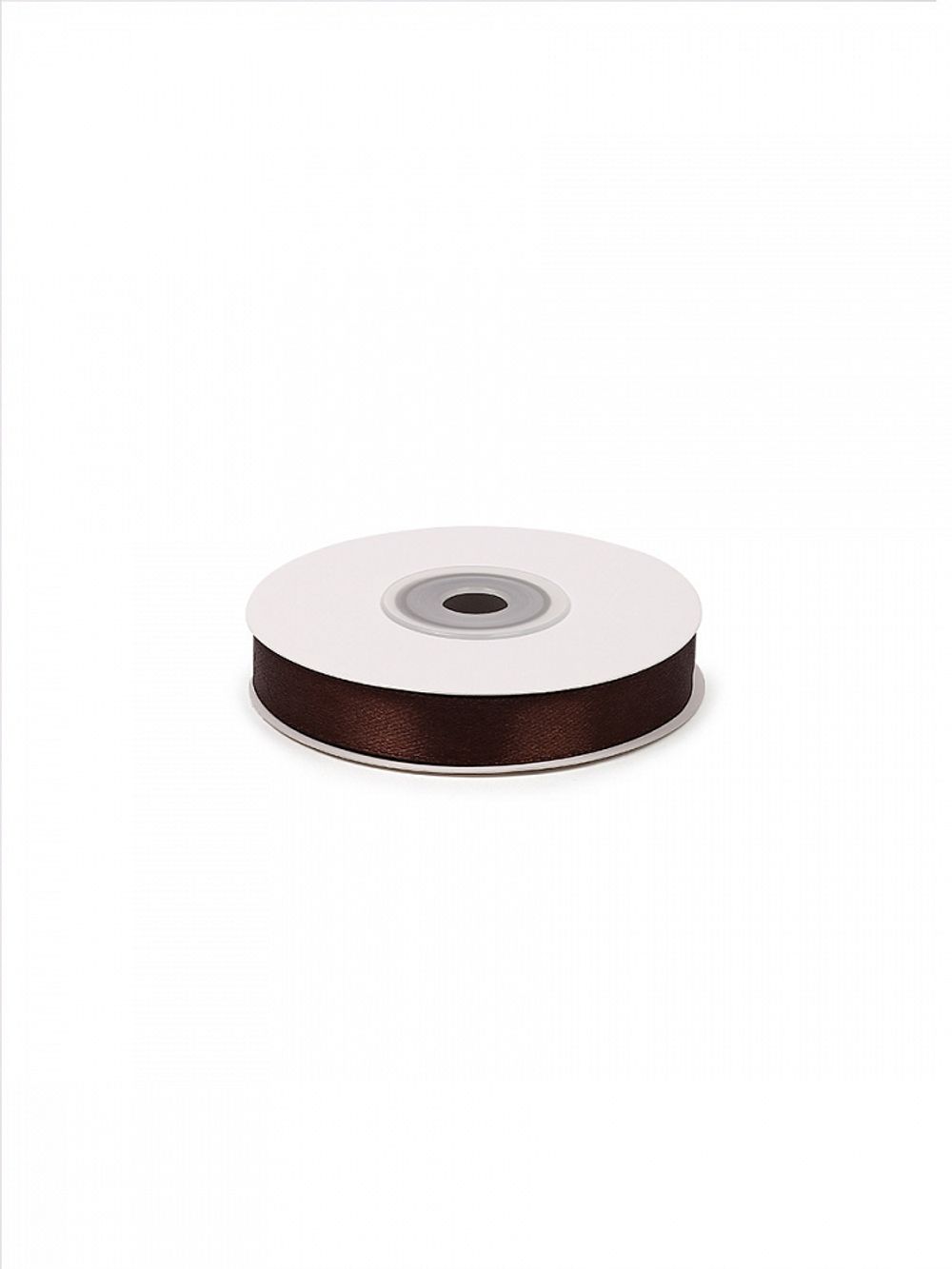 Лента атласная 1-сторонняя 12.0 мм / 22.5±1 метра, 3139 т.коричневый, Magic4Hobby