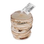 Срез дерева d8-10 см,±0.5, 10 шт, береза, Blumentag СРЕЗ-24