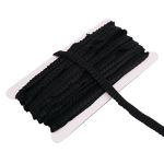 Резинка бельевая (ажурная) 10.0 мм / 13.72 метра, черный, 3AR3590