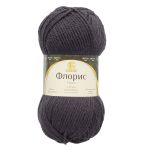 Пряжа Камтекс Флорис / уп.5 мот. по 100 г, 150 м, 137 маренго