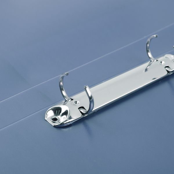 Папка на 2 О-кольцах A4 700 мкм 25 мм, 1 шт, d-20 мм, голубика EC211320071, Expert Complete