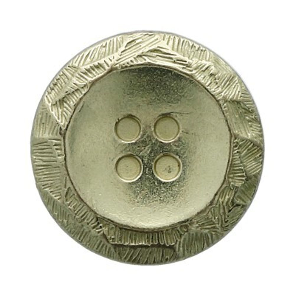 Пуговицы на ножке металл 18 мм, 24 шт, 24 под бронзу, Gamma MB 0178