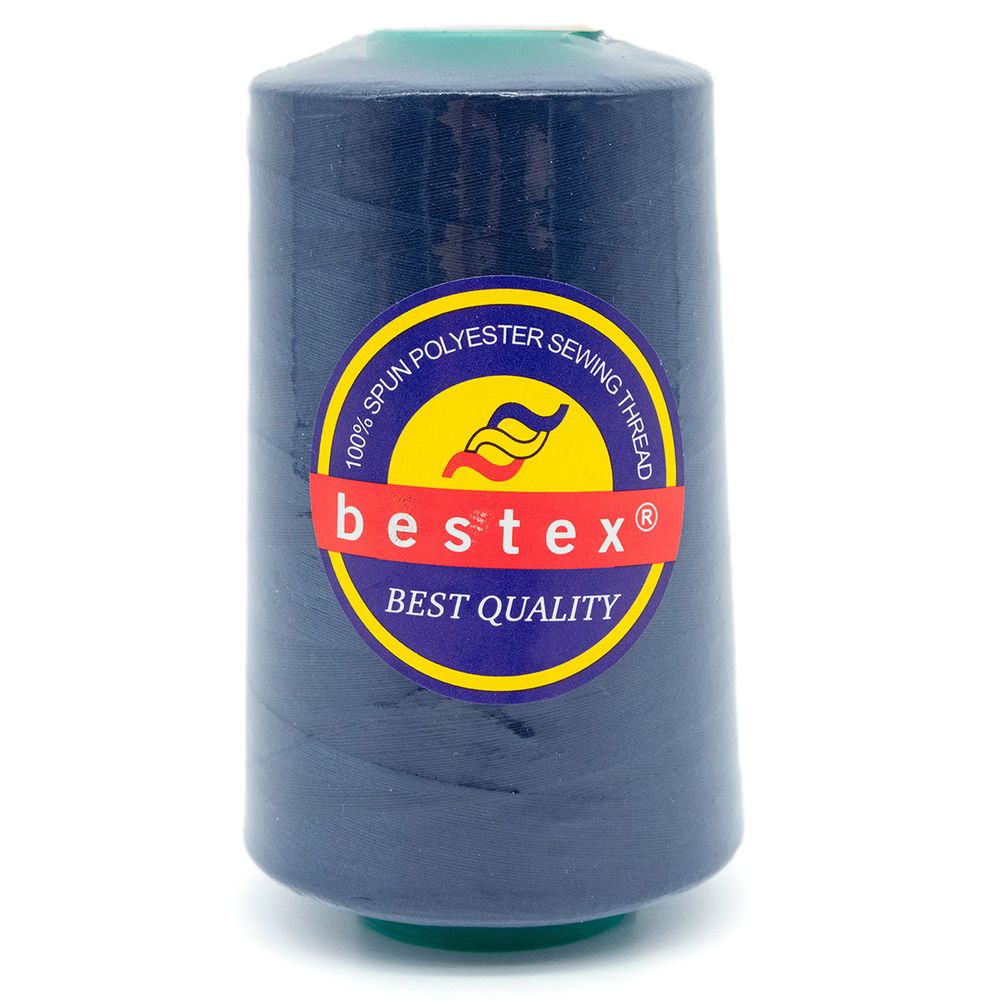 Нитки универсальные Bestex 40/2, 4570 м (5000 ярд) / 1 кат., 096 темно-синий
