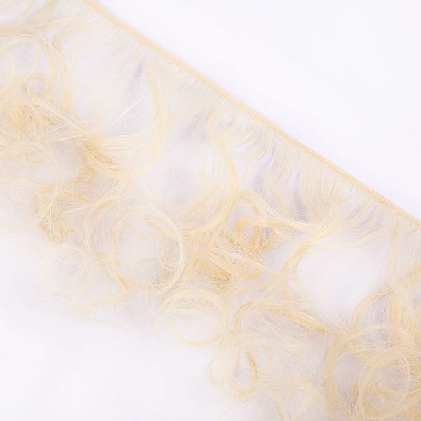 Трессы для кукол 15 см, 100 см, 38 г, 01 св.пшеничный, HobbyBe HAR-4