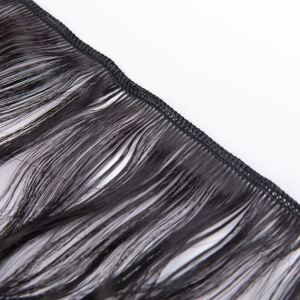 Трессы для кукол 15 см, 100 см, 22 г, 17 черный кофе, HobbyBe HAR-13