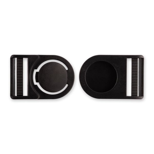 Фастекс (пряжка трезубец) пластик 32 мм, 10 шт, черный, Gamma SB08