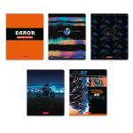 Тетрадь ученическая общая, A5+ 48 л. на скобе 65 г/м², белизна 100%, 10 шт, линия в термоусадочной пленке, 000319 На стиле, Светоч 48ТСК5_1_3_2