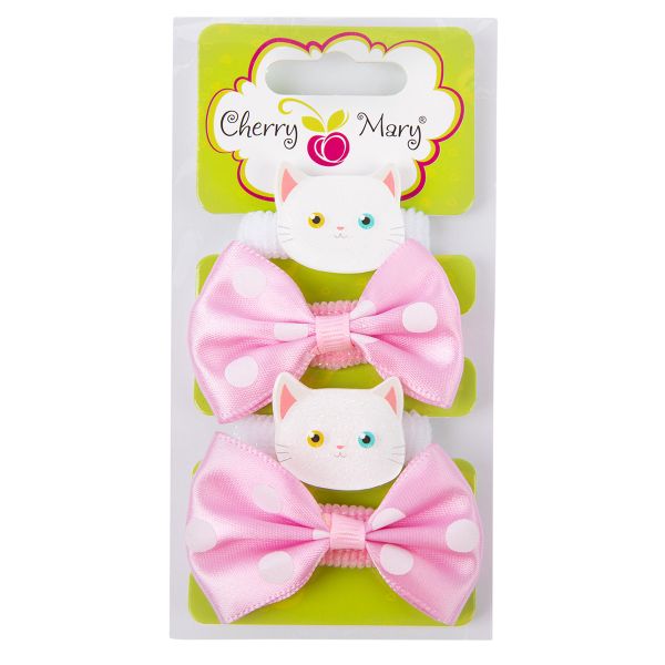 Набор резинок для волос, 20 шт, №02 ассорти, Cherry Mary R6201