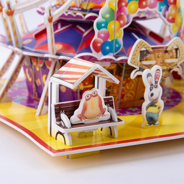 Пазл 3D 49 элемент, Волшебный цирк, Rezark REZ-04