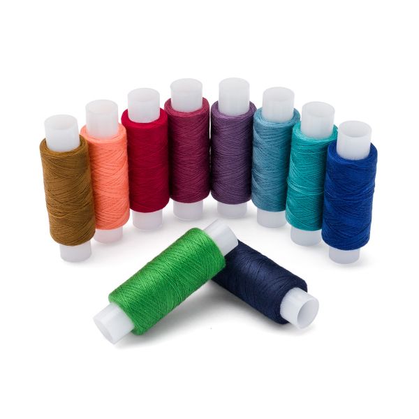 Швейные нитки (набор) 50/2, 10 кат. по 200 метров, ассорти №92, Astra&Craft