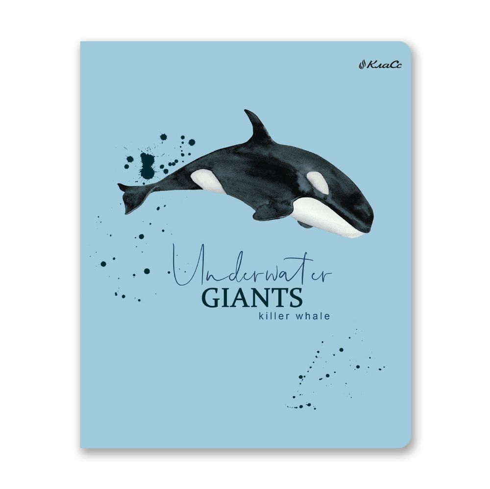 Тетрадь ученическая общая, софт тач, A5+ 96 л. на скобе, белизна 100%, 5 шт, клетка, 000352 Подводная одиссея, Светоч 96ТСК5_12_3_1